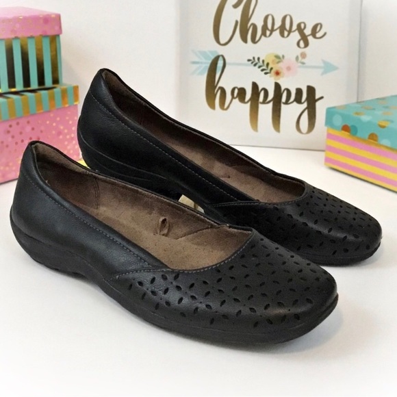 NWOB Natural Soul By Naturalizer Black Slip On Flat - Picture 7 of 8